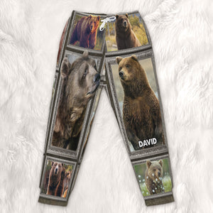 Personalized Gifts For Bear Lover Sweatpants 012qhti030125 - Shorts and Pants - GoDuckee