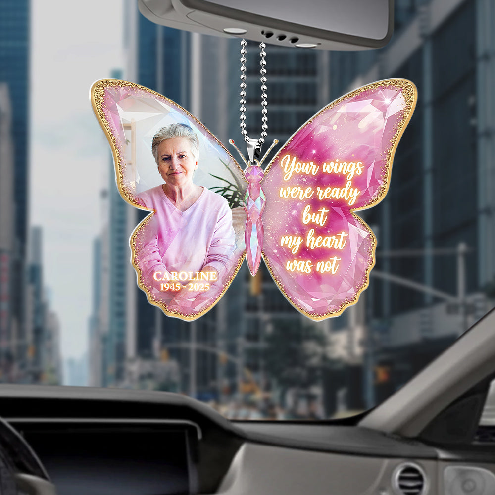 Memorial Car Ornament - Custom Photo Gifts For Loved Ones 01nati260625 - Ornament - GoDuckee