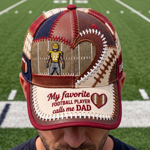 Best Football Parent Classic Cap, Personalized Gifts For American Foorball Dad & Mom 03QHTI230426 - Caps - GoDuckee
