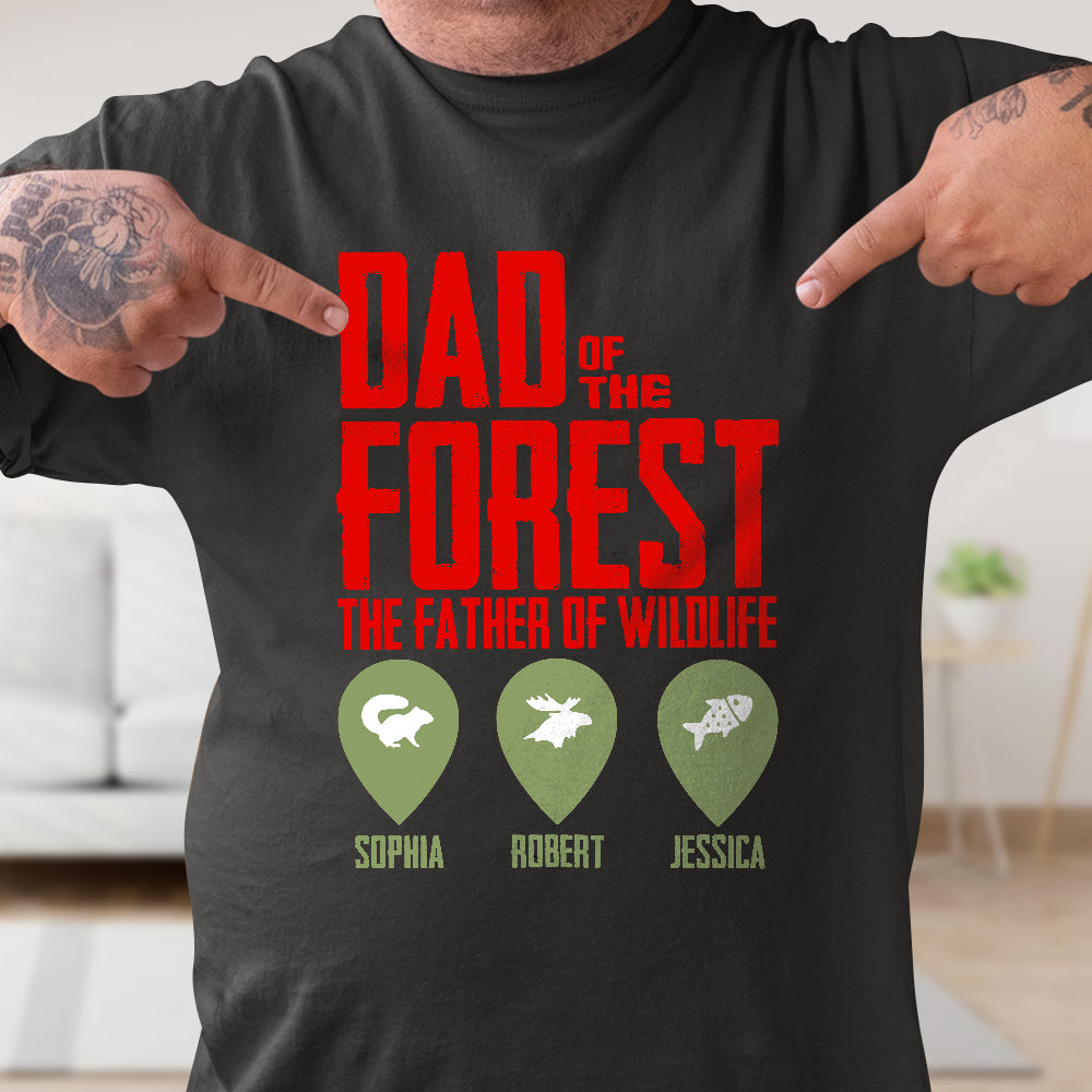 The Father Of WildLife- 07dtdt050623 Personalized Shirt - Shirts - GoDuckee