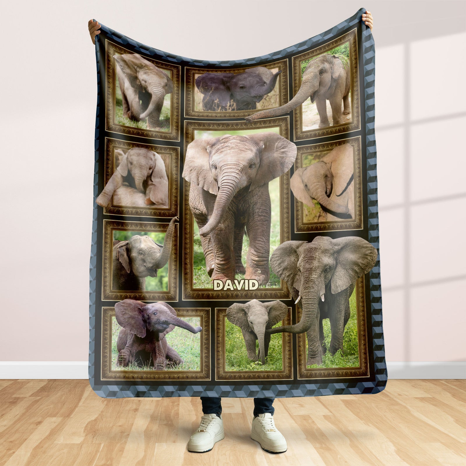 Personalized Gifts For Elephant Lover Blanket 041qhti311224 - Blanket - GoDuckee