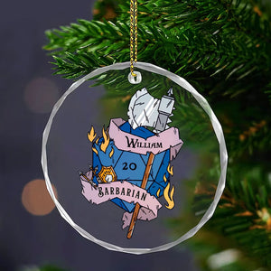 Personalized Gift For Fantasy Role-playing Game Fan Christmas Ornament 05qhti060924 - Ornament - GoDuckee