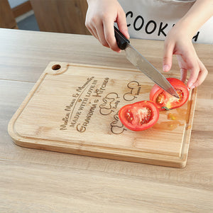 Personalized Gifts For Grandmothers Engraved Cutting Board Magical Meals & Memories 06NATI200124 - Home Decor - GoDuckee