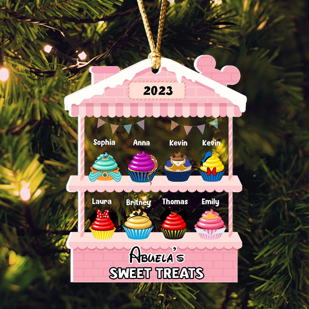 Sweet Treats-Personalized Acrylic Ornament PW17-AONMT- 04htdt241023qn - Ornament - GoDuckee