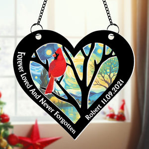 Personalized Gifts For Heaven Suncatcher Ornament 03huti221024 - Ornament - GoDuckee