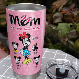 Personalized Gifts For Mom Tumbler Mom Of The Mini Mice 04KATI080324 - Tumbler Cups - GoDuckee