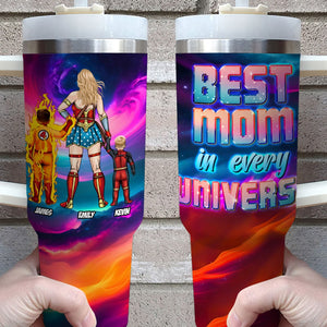 Personalized Gifts For Mother Tumbler Best Mom In Every Universe 06HUTI300324PA - Tumbler Cups - GoDuckee