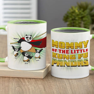 Personalized Gifts For Mom Coffee Mug Mommy Of The Little Panda 02OHTI210324 - Coffee Mugs - GoDuckee