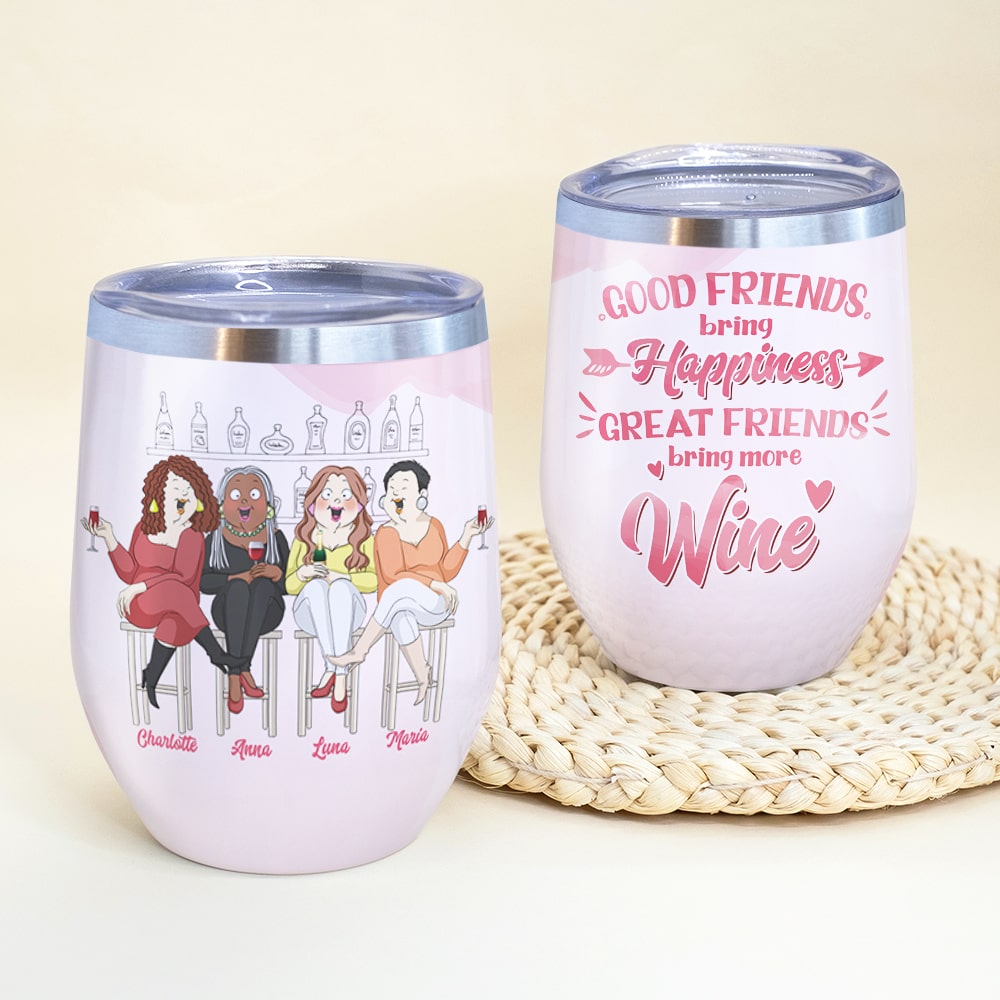 Christmas Gifts for Women - Insulated Wine Tumbler