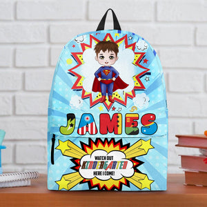 Personalized Gifts For Kid Backpack 02xqdc280624pa - Backpack - GoDuckee