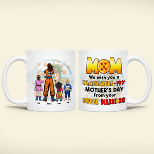 Personalized Gifts For Mom Coffee Mug Mom, We Wish You A Happy 03HTTI140324HH - Coffee Mugs - GoDuckee