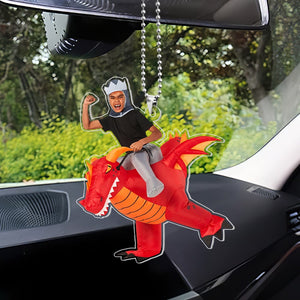 Custom Photo Easter Gift Car Ornament 02HUTI190224 - Ornaments - GoDuckee