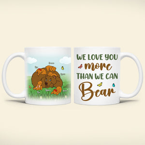 Personalized Gifts For Mother Coffee Mug We Love You Than We Can Bear - Coffee Mugs - GoDuckee