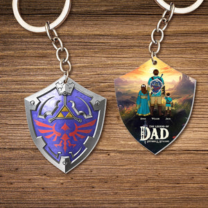Personalized Gifts For Dad Keychain 032HTTI160424HG Father's Day - Keychains - GoDuckee