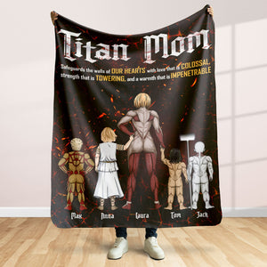 Personalized Gifts For Mom Blanket StrengthThat Is Towering A Warmth That Is Impenetrable 02TOTI190124HH - Blankets - GoDuckee