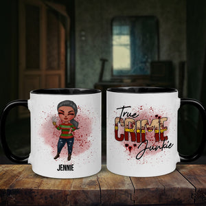 Personalized Horror Movies Accent Mug, Gift For Horror Fans - Coffee Mug - GoDuckee