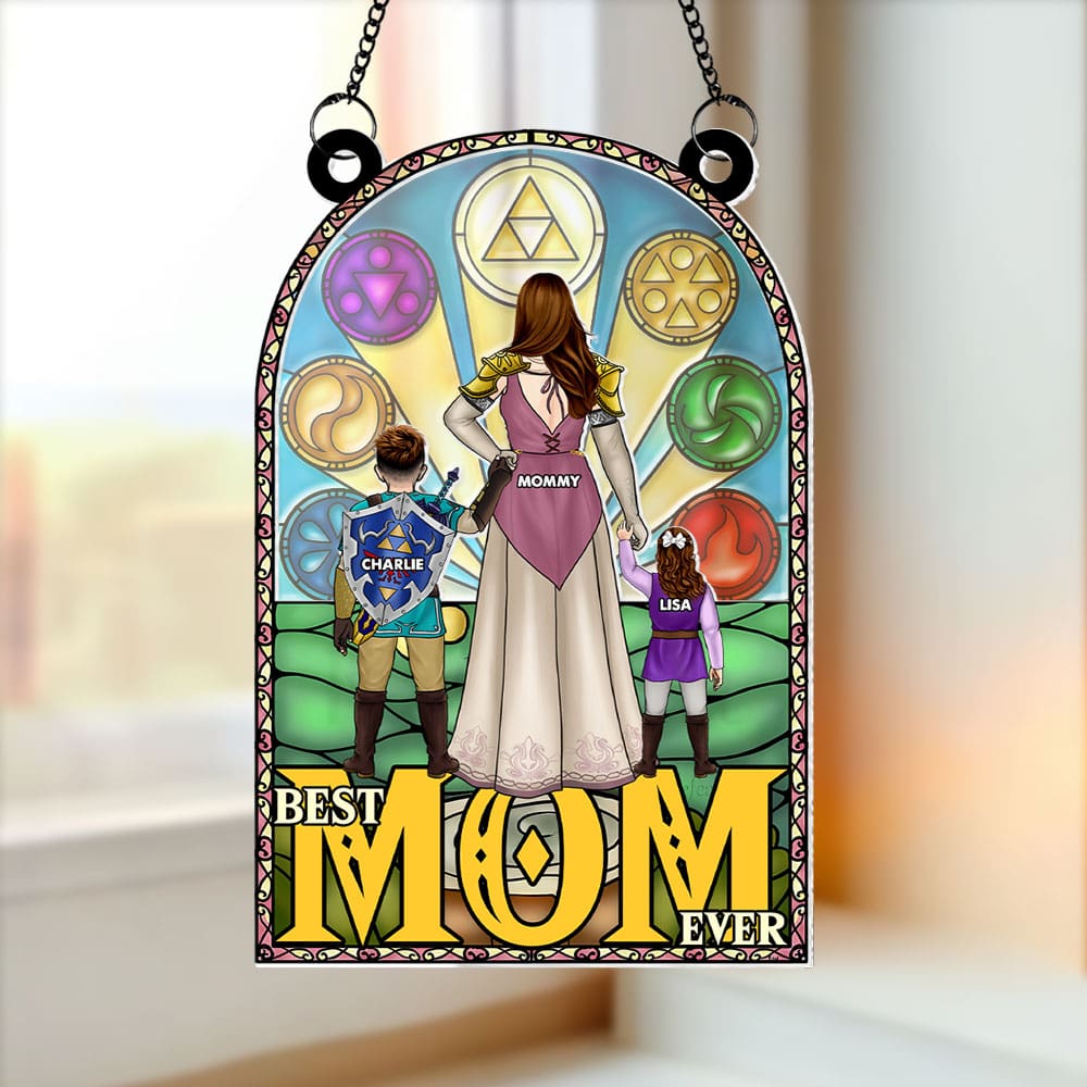Personalized Gifts For Mom Suncatcher Ornament 04toti170225hg - Ornament - GoDuckee