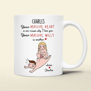 Personalized Gifts For Couples Coffee Mug One Reason Why I Love You - Coffee Mugs - GoDuckee