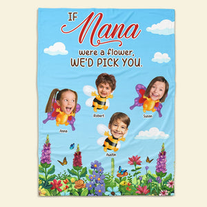 Custom Photo Gifts For Grandma Blanket 04toti301224 - Blanket - GoDuckee