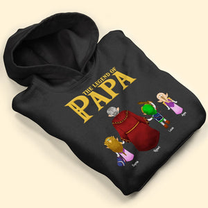 Personalized Gifts For Father Shirt The Legend Of Papa 03QHTI230124 - 2D Shirts - GoDuckee