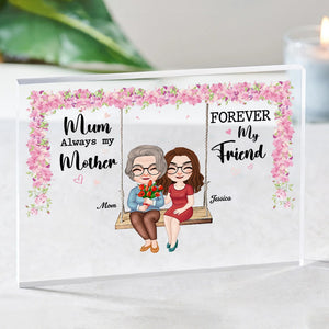 Personalized Gifts For Mother Plaque Mum Always My Mother - Shaped Plaques - GoDuckee