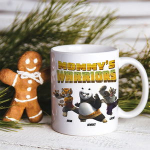 Personalized Gifts For Mom Coffee Mug Mommy's Warriors 02HTTI200324 - Coffee Mugs - GoDuckee