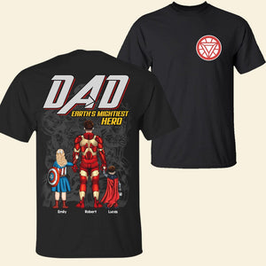 Personalized Gifts For Dad Earth's Mightiest Hero Shirt 02toti240524pa Father's Day - 2D Shirts - GoDuckee