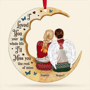 Personalized Gifts For Heaven Christmas Ornament 03ohti071124 - Ornament - GoDuckee