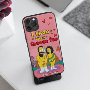 Personalized Gifts For Couple Phone Case 05nati020724 I Choose You - Phone Case - GoDuckee