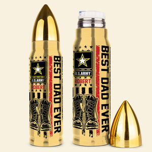 Best Dad Ever, Gift For Father 01QHDT070623 Personalized Bullet Tumbler - Water Bottles - GoDuckee