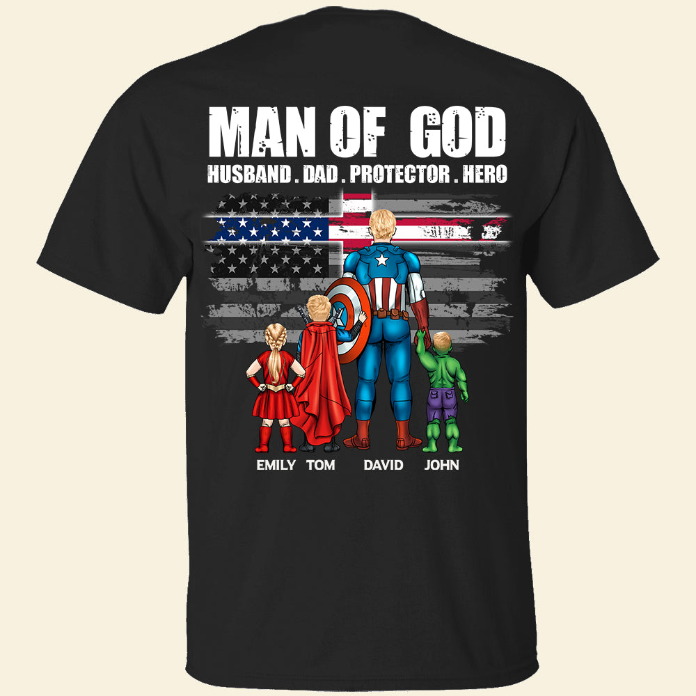 Dad Of God 01QHDT220423TM Personalized Tshirt, Hoodie, Sweatshirt - Shirts - GoDuckee