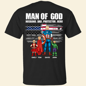 Dad Of God 01QHDT220423TM Personalized Tshirt, Hoodie, Sweatshirt - Shirts - GoDuckee