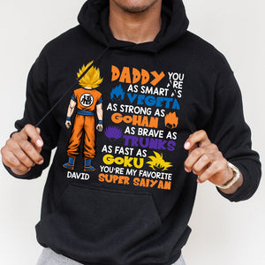 Daddy You Are As Smart As Vegeta-02dtdt300523hh Personalized Shirt - Shirts - GoDuckee