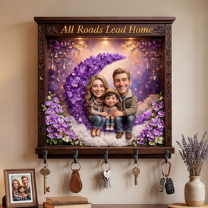 Custom Photo Acrylic Key Hanger - Gifts For Family 05tyti300326 - Key Hanger - GoDuckee