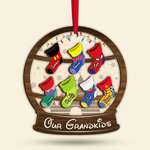 Personalized Christmas Gifts For Grandma Ornament 02ohti121024 - Ornament - GoDuckee