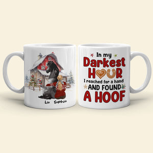 In My Darkest Hour, Personalized Mug, Gifts For Horse Lover - Coffee Mug - GoDuckee