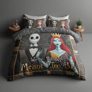 Personalized Gifts For Horror Couple Quilt Bedding Set 07tgti100125 - Blanket - GoDuckee