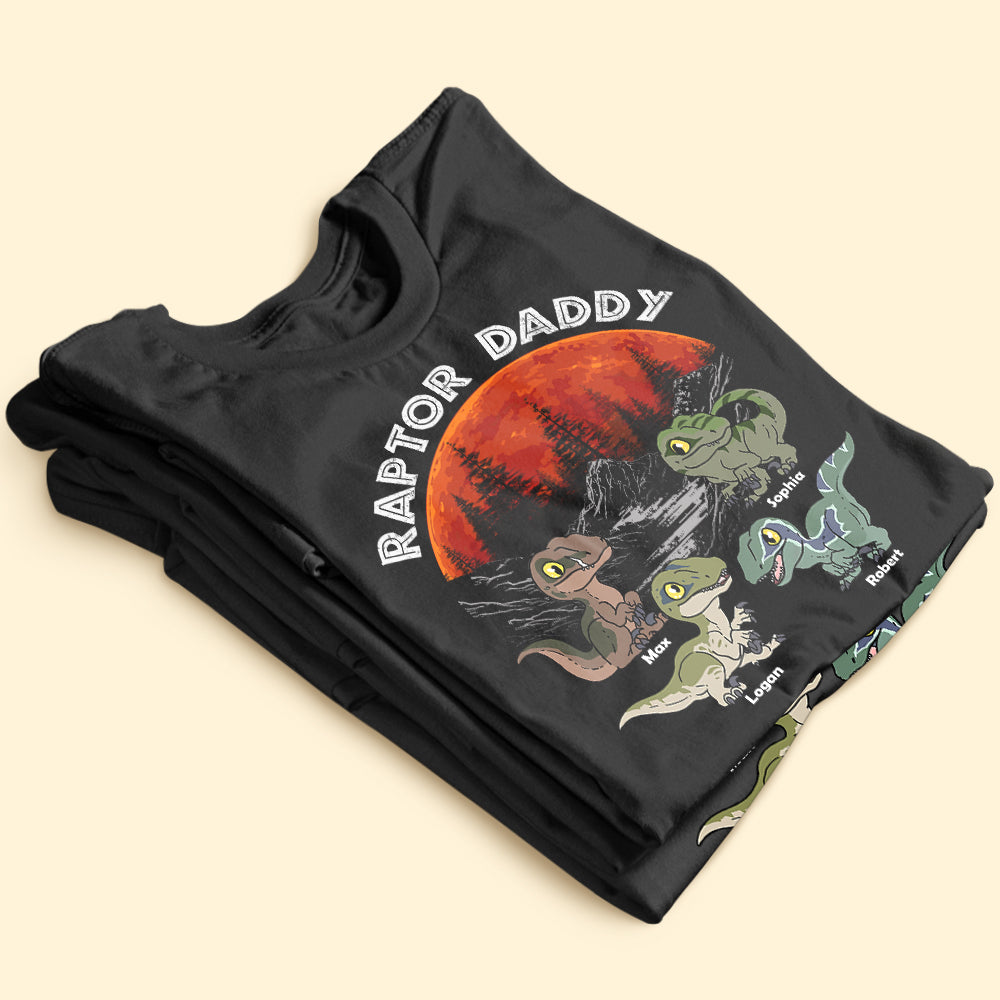 Raptor Daddy, Personalized Shirt, Gift For Dads 03huti290523 - Shirts - GoDuckee