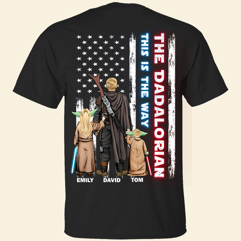 Best Dada Papa 04QHDT210423HH Personalized Tshirt, Hoodie, Sweatshirt GRER2005 - Shirts - GoDuckee