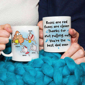 Dad You're The Best Dad Ever Personalized Coffee Mug - Coffee Mug - GoDuckee