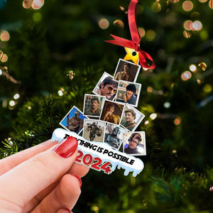 Custom Photo Gifts For Fans Christmas Ornament 013DGTI140824 - Ornament - GoDuckee