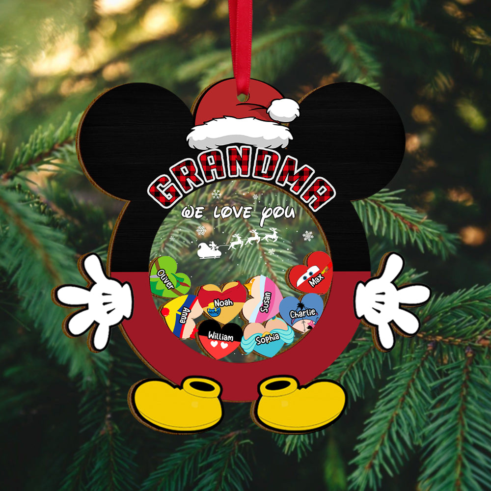 Personalized Gifts For Grandma Ornament, Magical Love 03QHTI301024 - Ornament - GoDuckee