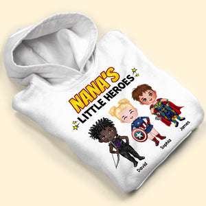 Family's Little Heroes, Gift For Family, Personalized Shirt, Super Kid Shirt 02TOTI180823PA - Shirts - GoDuckee