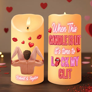 Naughty Couple LED Candle - Personalized Gifts For Couple 03ohti281125 - Led Candle - GoDuckee