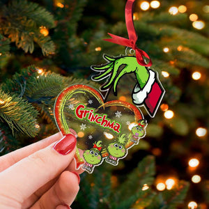 Personalized Gifts For Grandma Christmas Ornament 03TOTI230724 - Ornament - GoDuckee