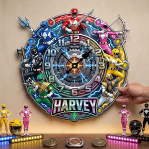 Legendary Team Hanging Wall Clock - Personalized Gifts 04huti130326-Homacus