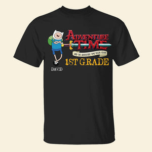 And The Adventure Time Begin Again Personalized Shirt, Gift For Back To School Season-2OHDT270623 - Shirts - GoDuckee