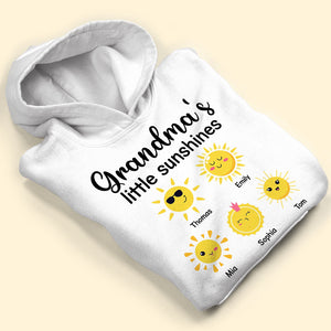 Grandma's Little Sunshines Personalized Shirt Gift For Family - Shirts - GoDuckee