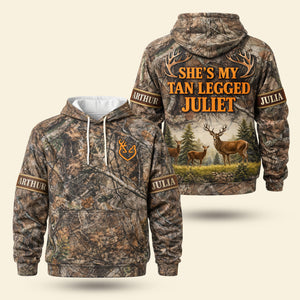Couple Hunting 3D Shirt - Personalized Gifts For Couples 01huti270126 - AOP Products - GoDuckee