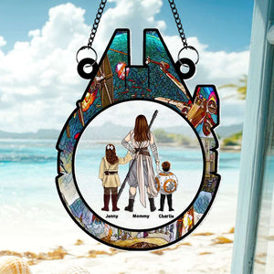 Personalized Gifts For Mom Suncatcher Ornament 02ohti220225hg - Ornament - GoDuckee